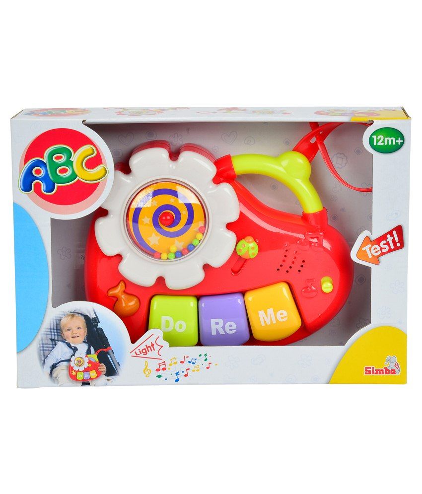 Simba Red Plastic Abc Music Instruments Buy Simba Red Plastic Abc