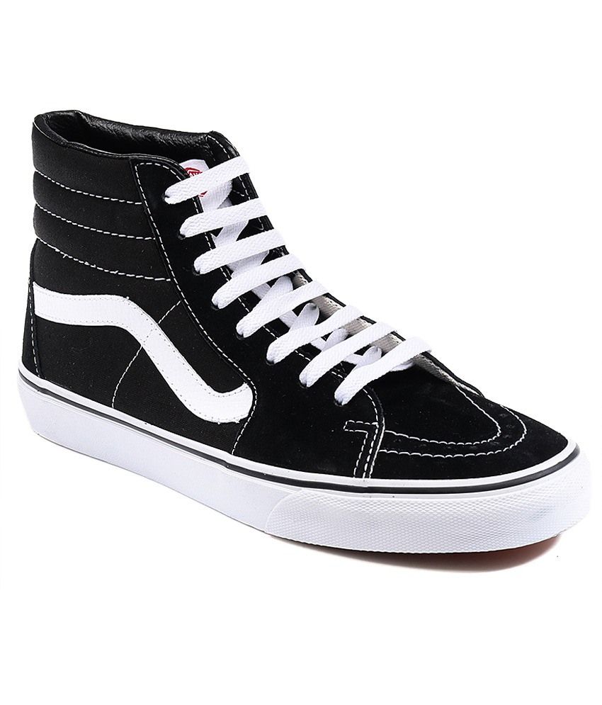 black vans womens size 4