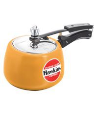 Hawkins Contura Mustard Yellow Pressure Cooker - 3 Litre