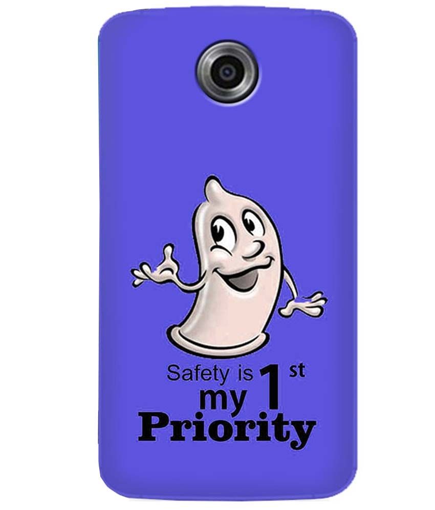 Zapcase Back Cover For Google Nexus 6 - Multi Colour available at snapdeal for Rs.406