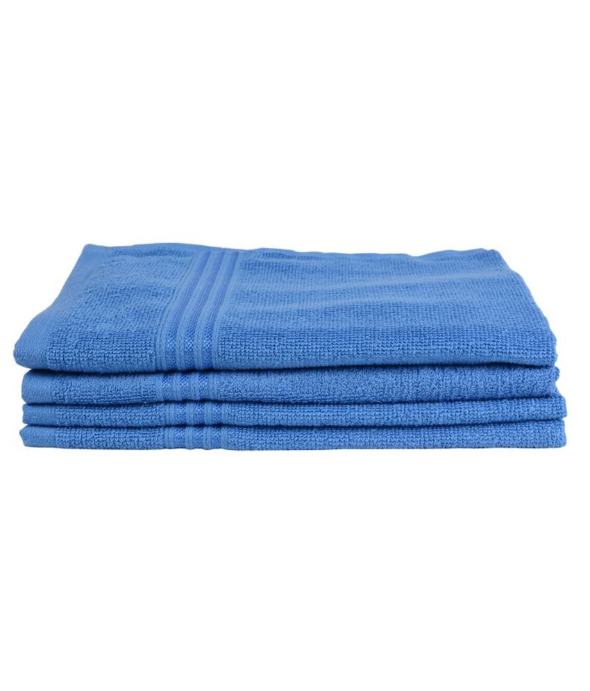Towel Town Ecospun Hand Towels Royal Blue Set of 4 Buy Towel Town