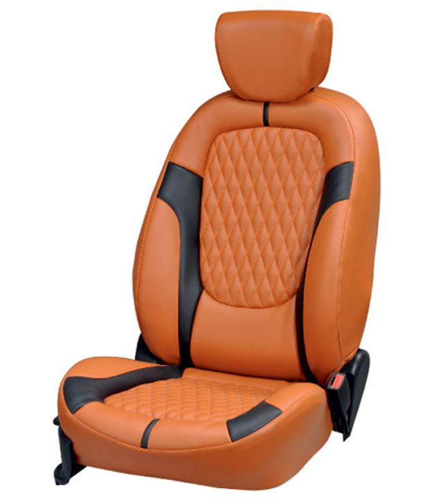 57 Off On Elaxa Car Seat Cover For Maruti Alto 800 Orange Elaxa Car Seat Cover For Maruti Alto 800 Orange