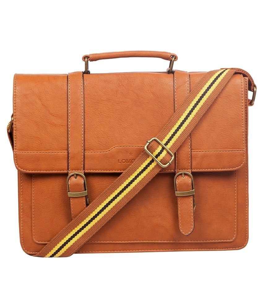 tan man bag