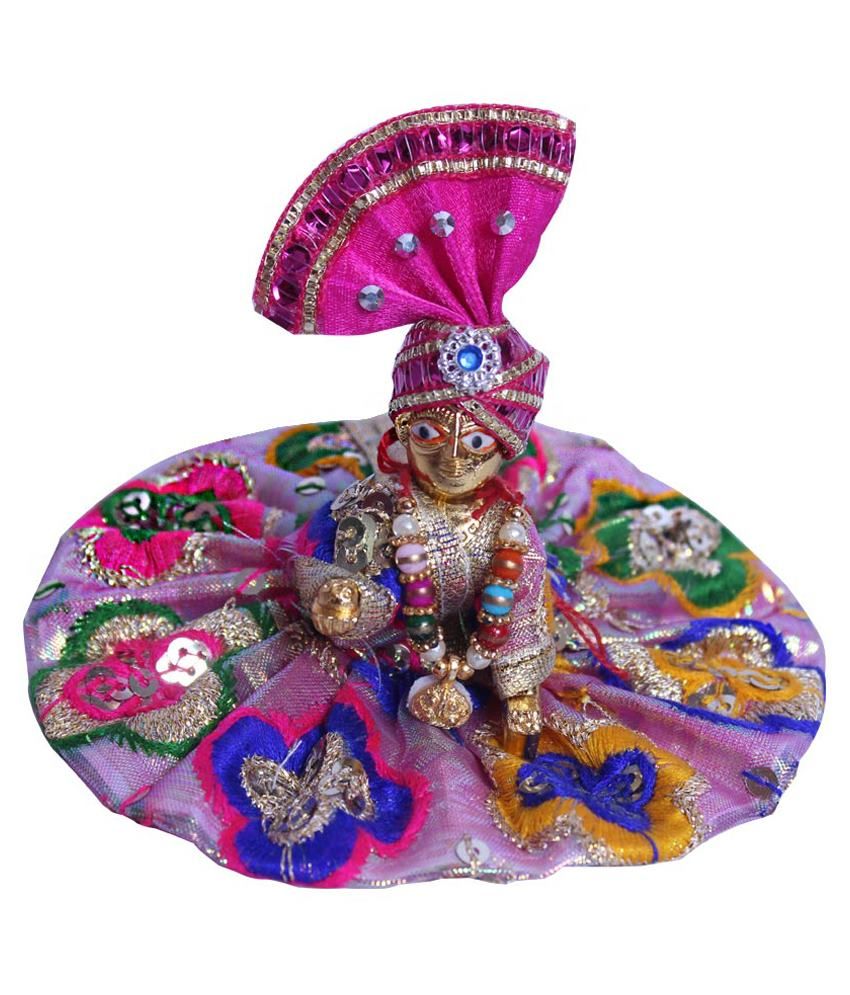 67 OFF on Sethi Traders Multicolour Brass Laddu Gopal Dress on Snapdeal