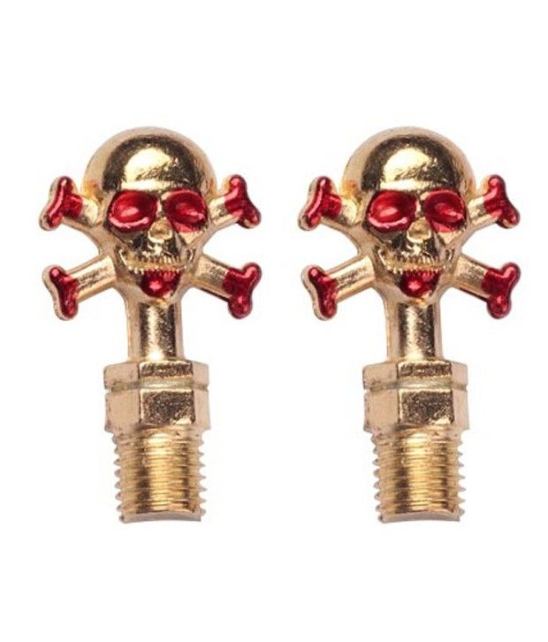 Spedy Golden Skull Scooter Handle Bar For Honda Dio - Set Of 2 available at snapdeal for Rs.199