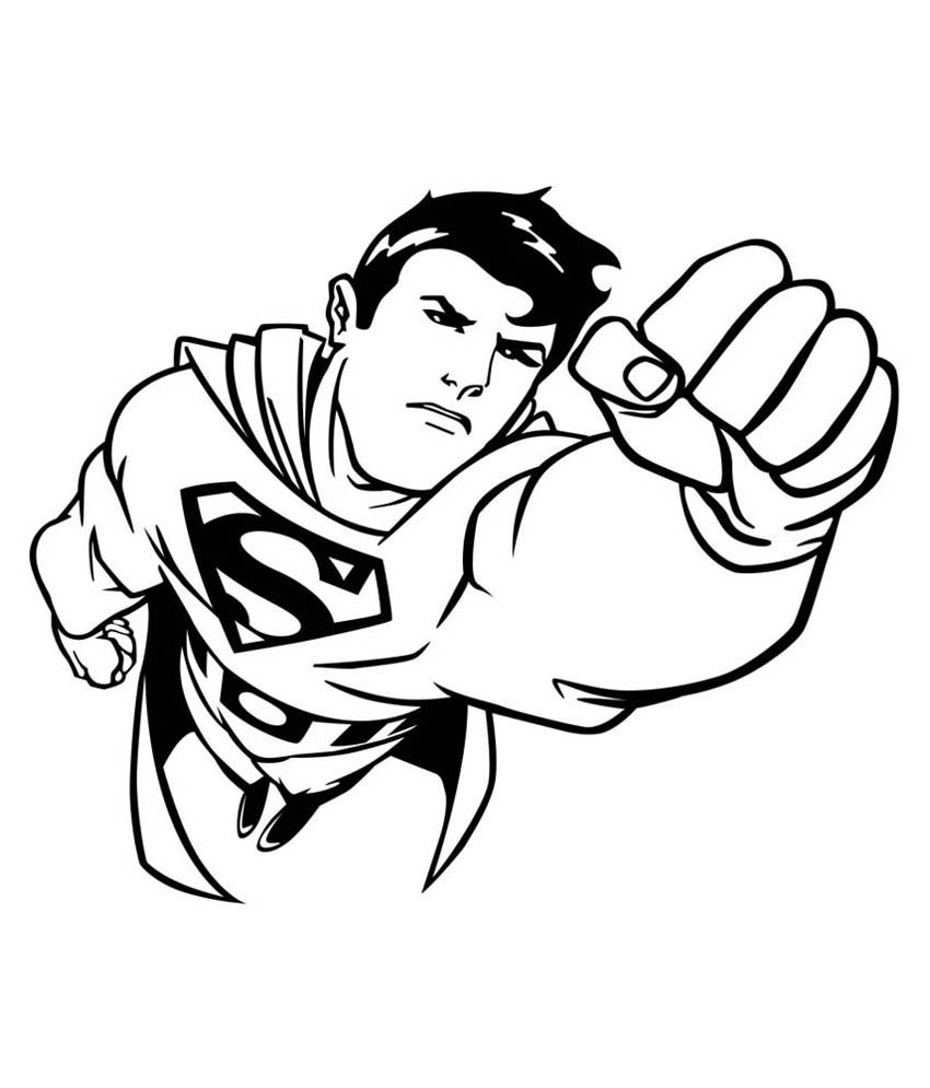 superman clipart black and white - photo #17