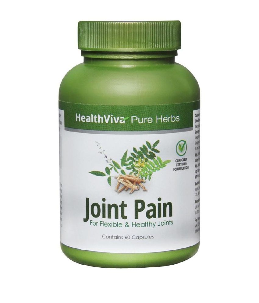 HealthViva Pure Herbs Joint Pain 60 capsules