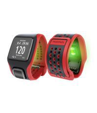 TomTom Runner Cardio GPS Sport Watch (Black/Red)