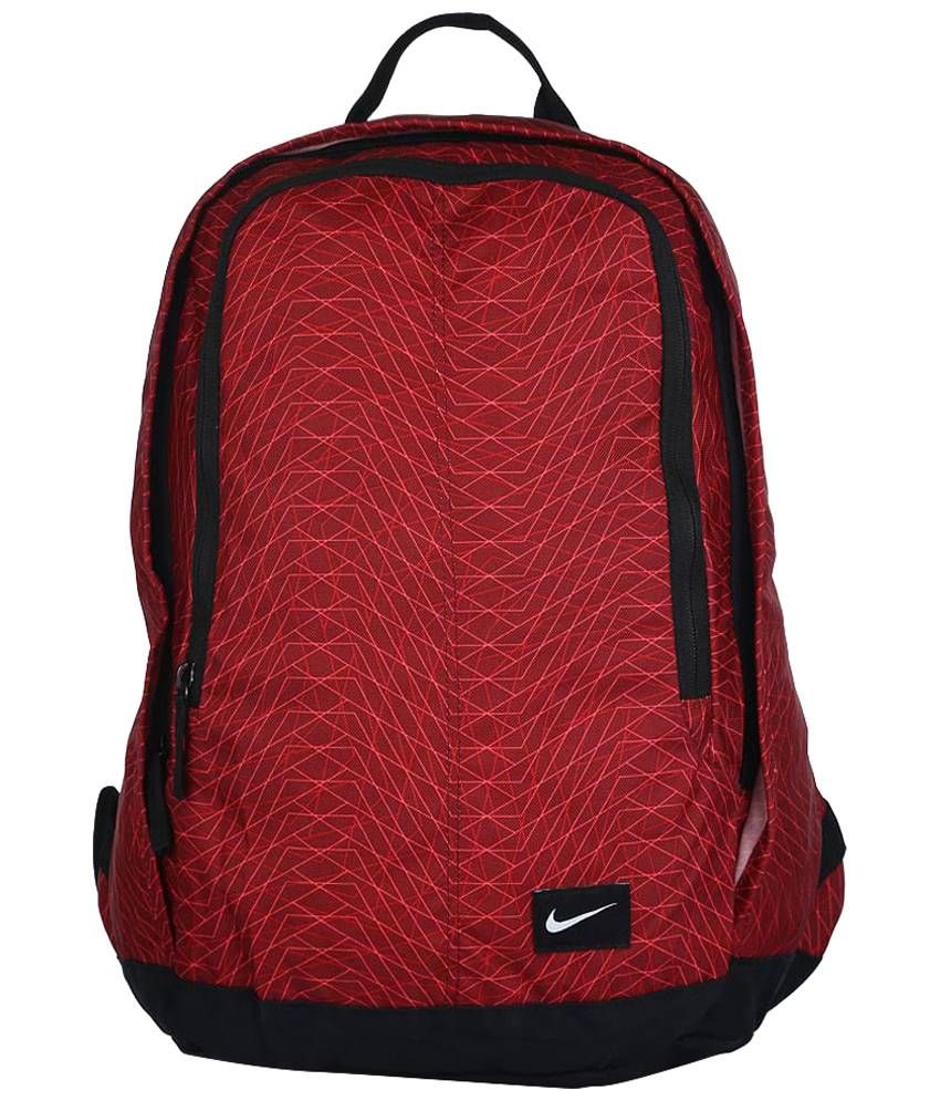 nike backpacks burgundy