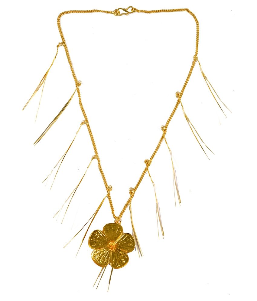 4-Leaf Clover Pendant / Necklace in 24k Gold