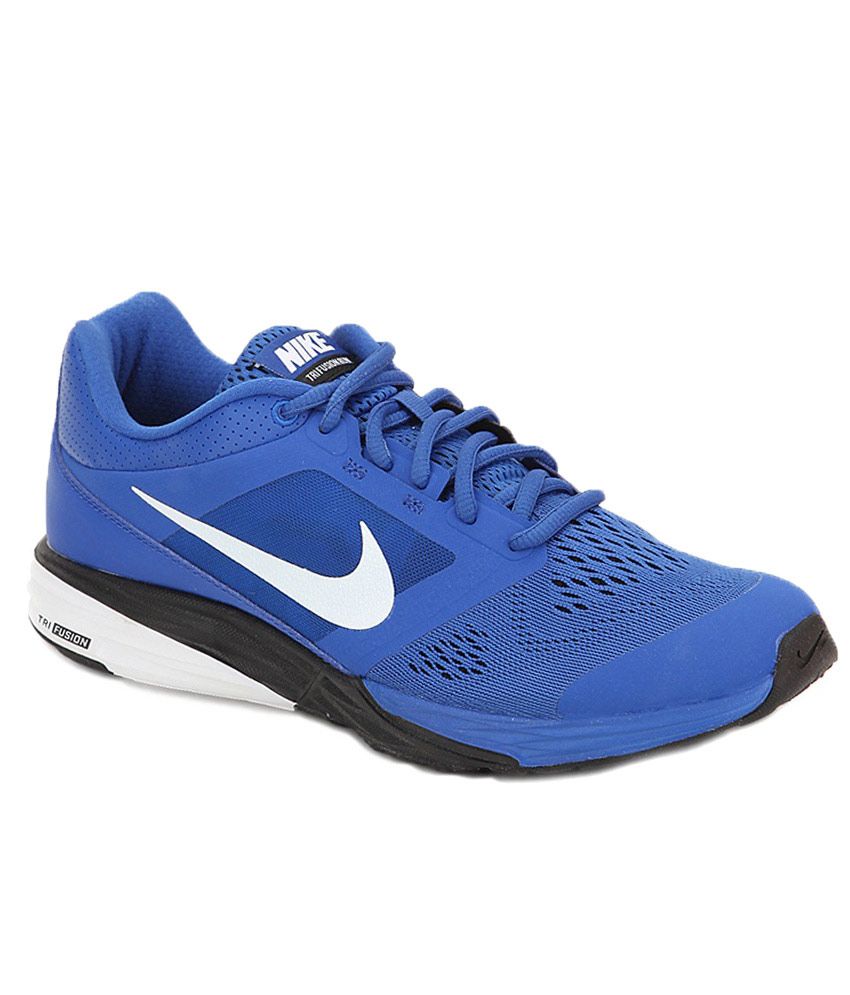 nike training blue shoes