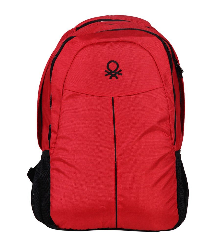United Colors Of Red Backpack Buy United Colors Of