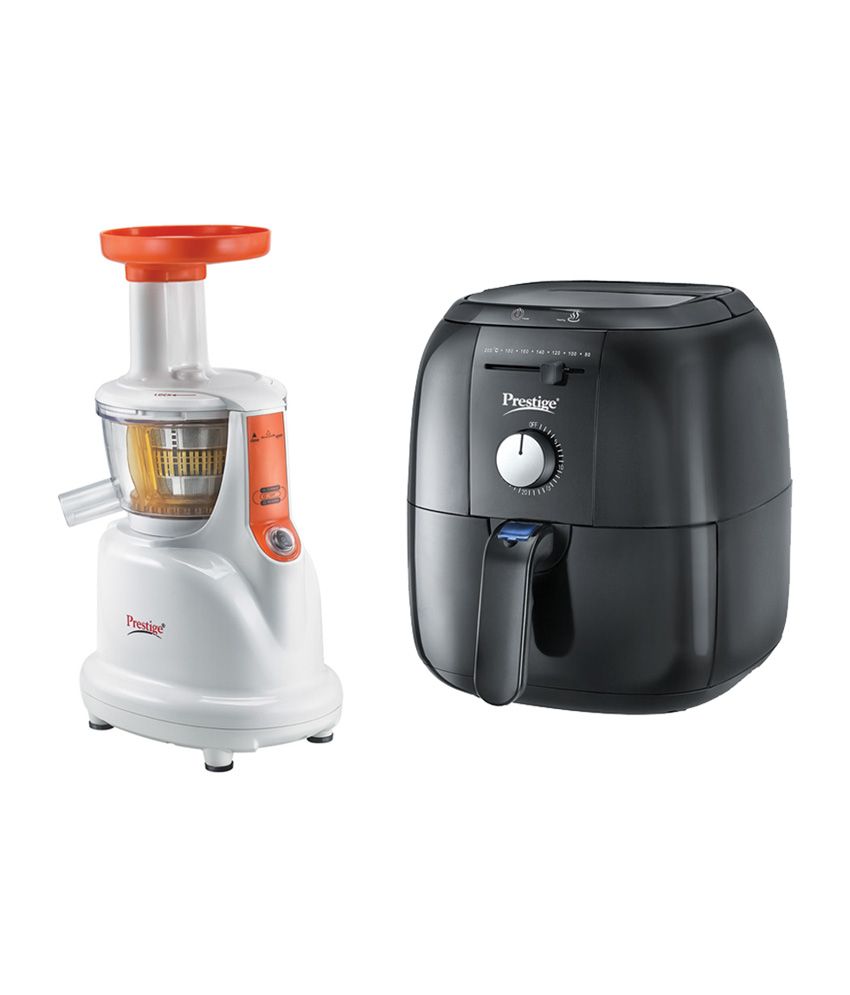 Prestige PSJ 2.0 Slow Juicer with PAF 2.0 Air Fryer Free available at SnapDeal for Rs.18341
