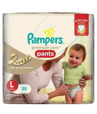 Pampers Premium Care Pants Diapers Large Size 20 pc Pack