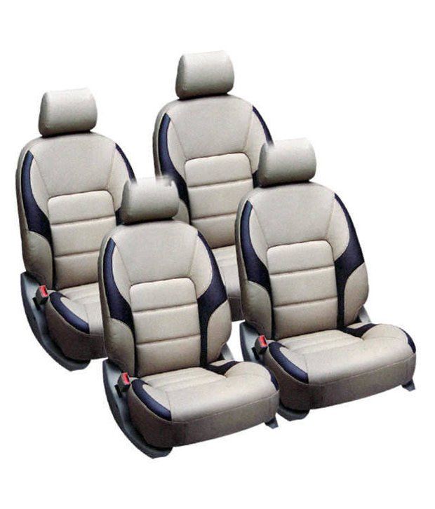 Hi Art Car Seat Cover For Maruti Wagonr Old Grey