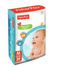 Fisher Price Baby Diaper -Medium M 56