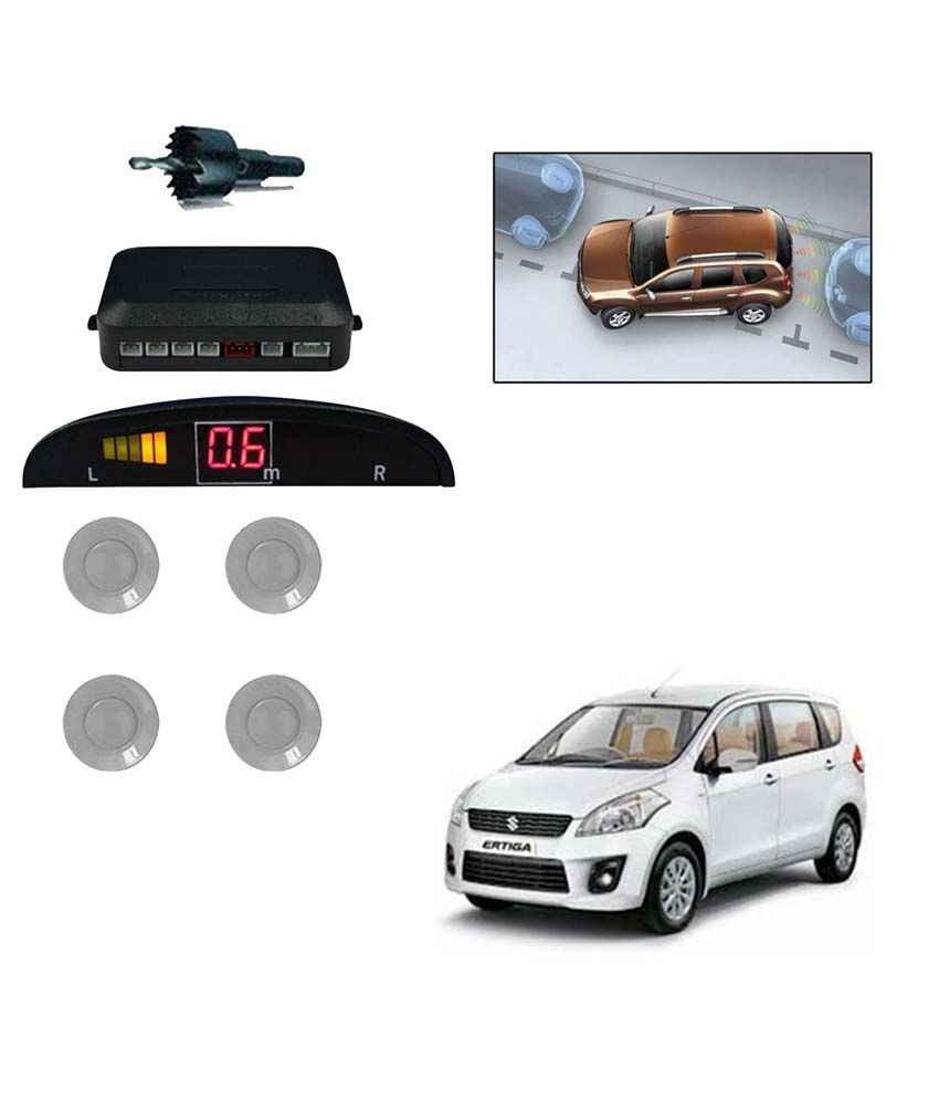 Style Your Ride Maruti Ertiga - Reverse Car Parking Sensor Led Display Silver available at snapdeal for Rs.977