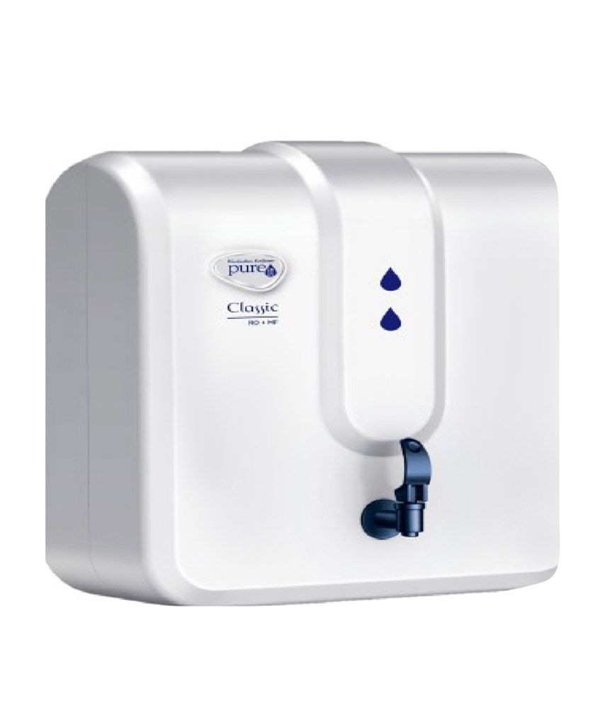 Pureit 5 Ltrs Classic RO + MF 6 Stage Water Purifier - White - Buy