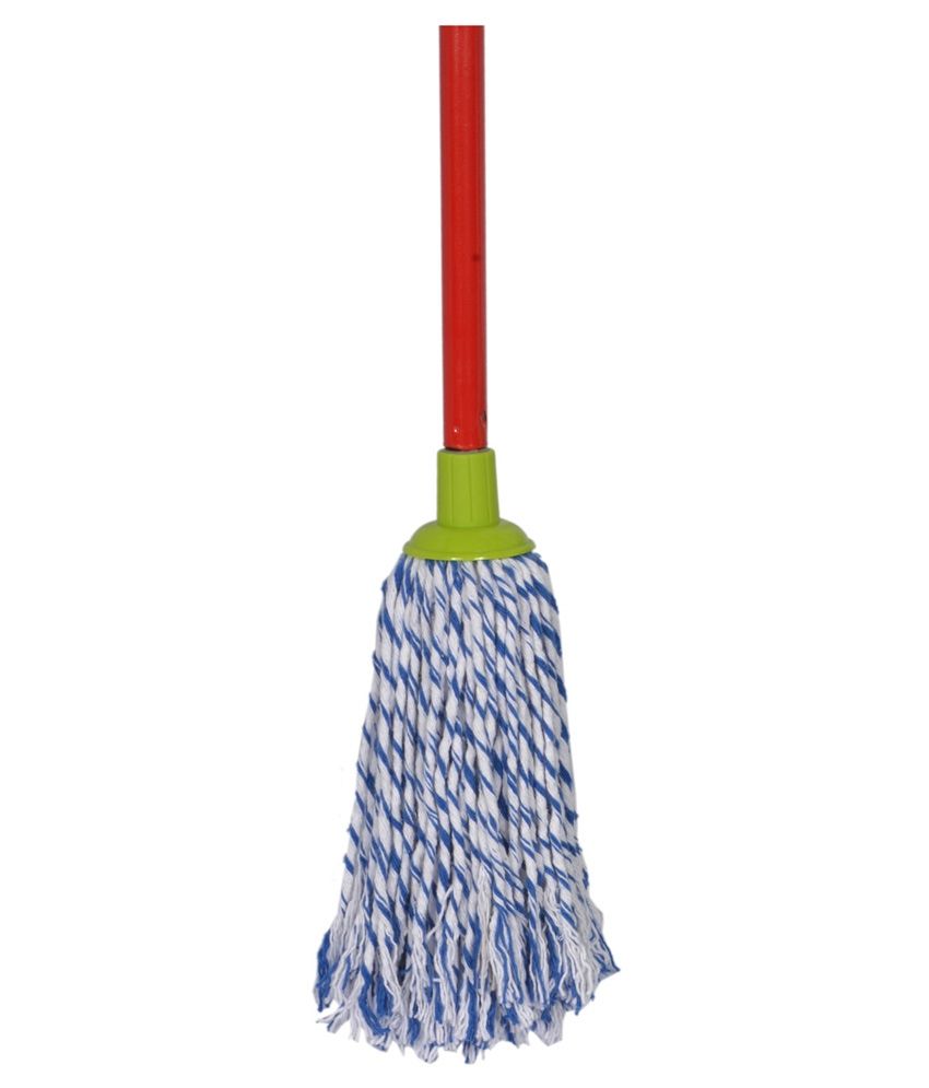 Fast Clean Red & Green Fabric mop available at snapdeal for Rs.159