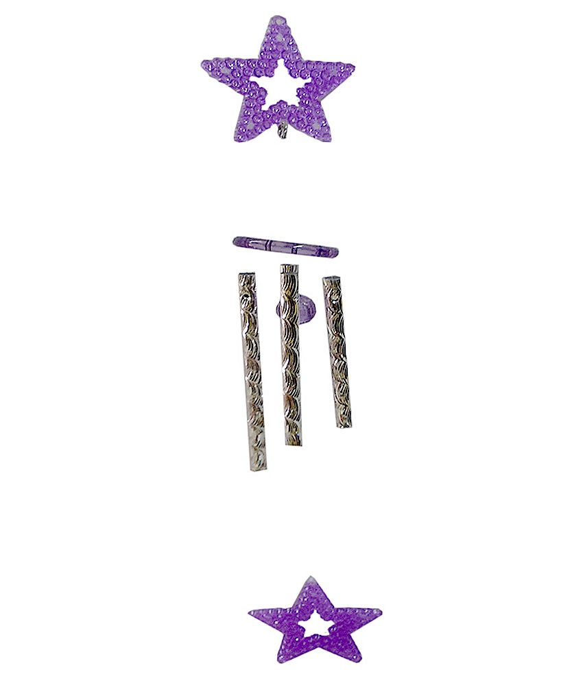 34 Off On Abee Fancy Star Shape Purple Wind Chime Snapdeal Abee Fancy Star Shape Purple Wind Chime
