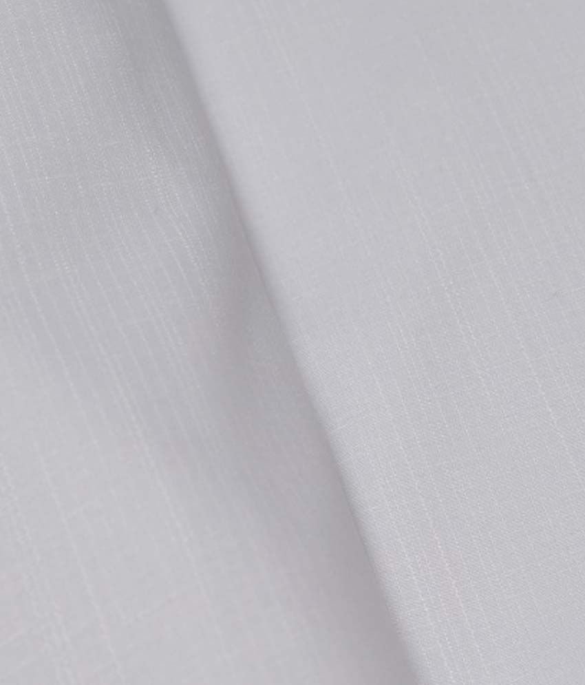 Kridha Fabrics White Cotton Kurta Pyjama Set available at snapdeal for Rs.399
