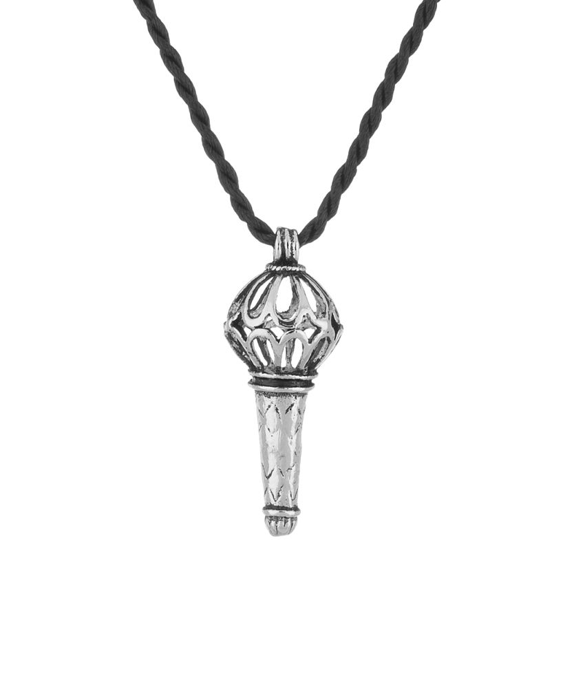 Voylla Silver Tone Pendant Inspired From 'mace' Of Lord Hanuman available at snapdeal for Rs.229