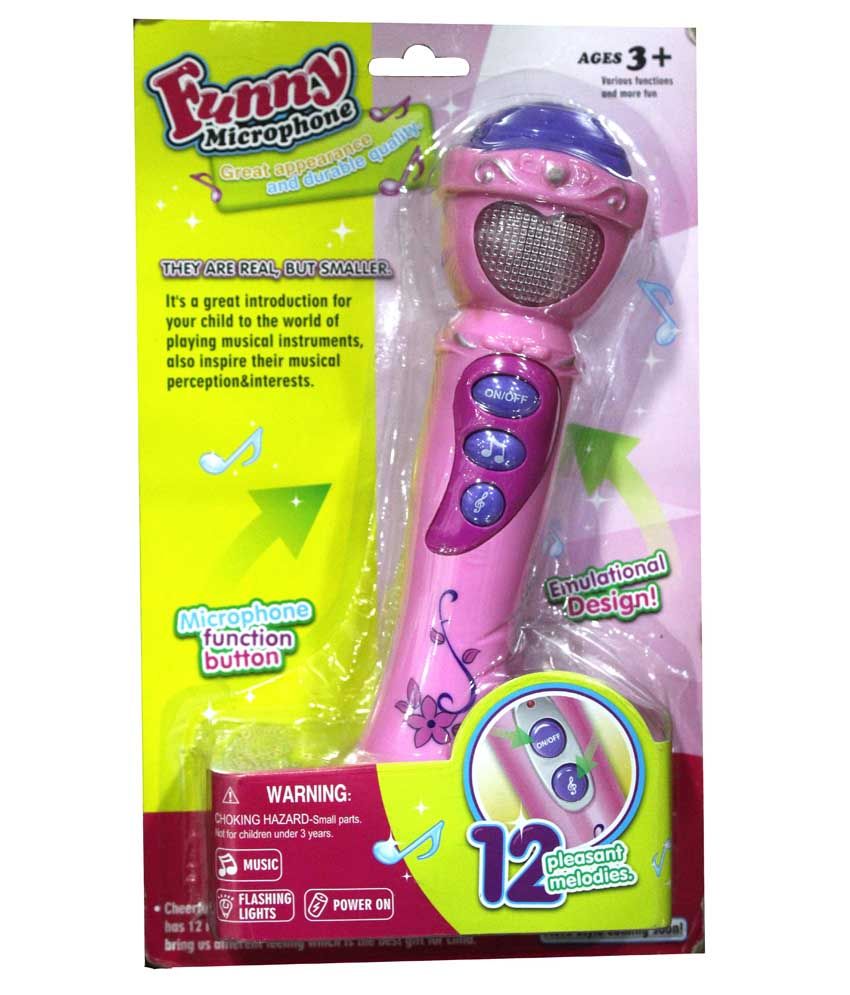 Scrazy Pink Mic Scrazy Pink Microphone Toy