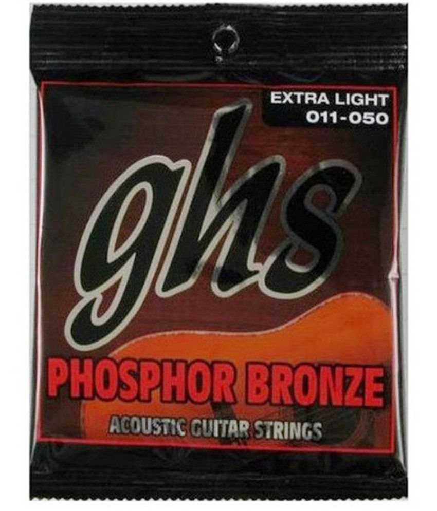 GHS Phosphor Bronze Extra Light Acoustic Guitar Strings Buy GHS Phosphor Bronze Extra Light