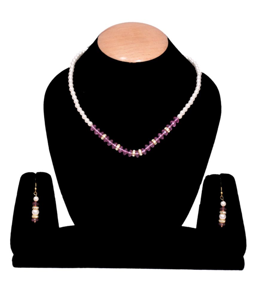 Fashion Square Multicolour Alloy Necklace Set With Maang Tika available at snapdeal for Rs.199