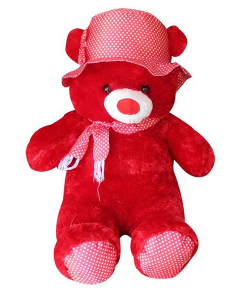 teddy bear red colour ka