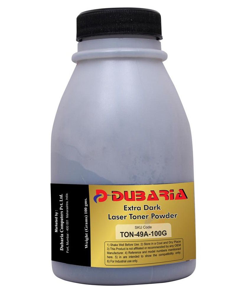 Dubaria Extra Dark Toner Powder For Hp 49a/q5949a Cartridge-grey available at snapdeal for Rs.230