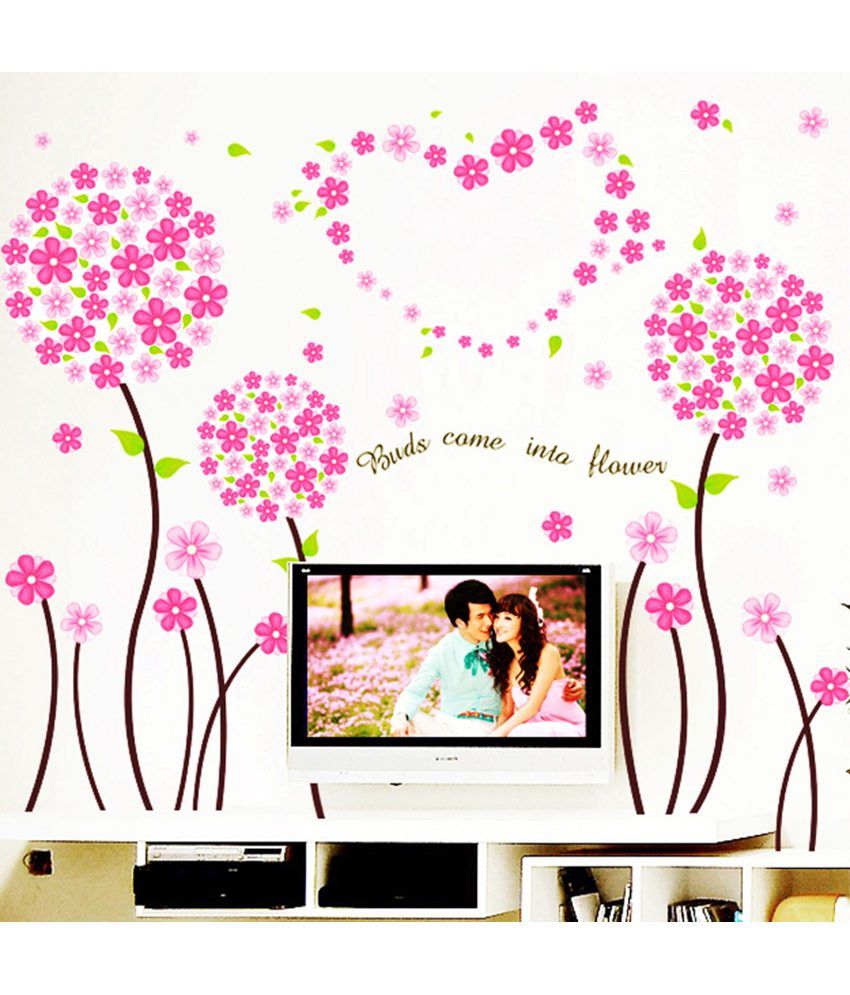 72 on stickerskart pink pandora flowers border design wall decor multicolour on snapdeal 72 on stickerskart pink pandora flowers border design wall decor multicolour on snapdeal