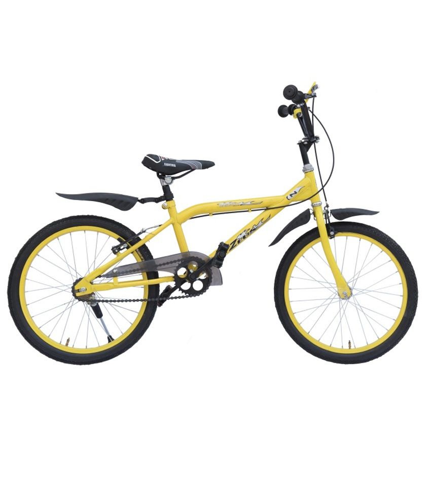 Zeus Yellow Steel Bmx Sports Bicycle