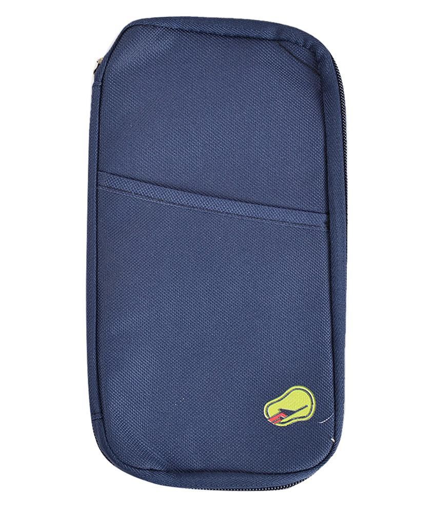 Melbon Passport Pouch/ Passport Wallet Cum Holder - Ferozi Blue available at snapdeal for Rs.295