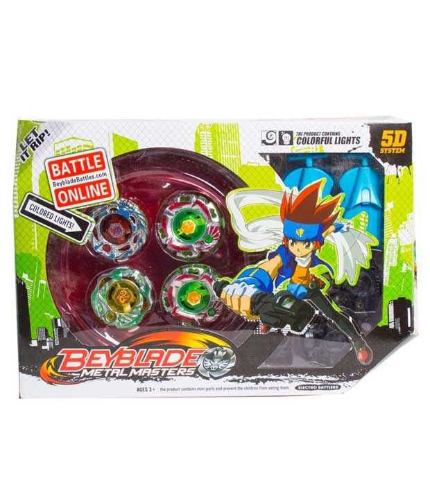 8% OFF on Zest4toyz Abs Plastic Ben10 Beyblade Set on Snapdeal