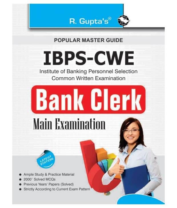 25 OFF on Ibpscwe Bank Clerk Main Exam Guide on Snapdeal