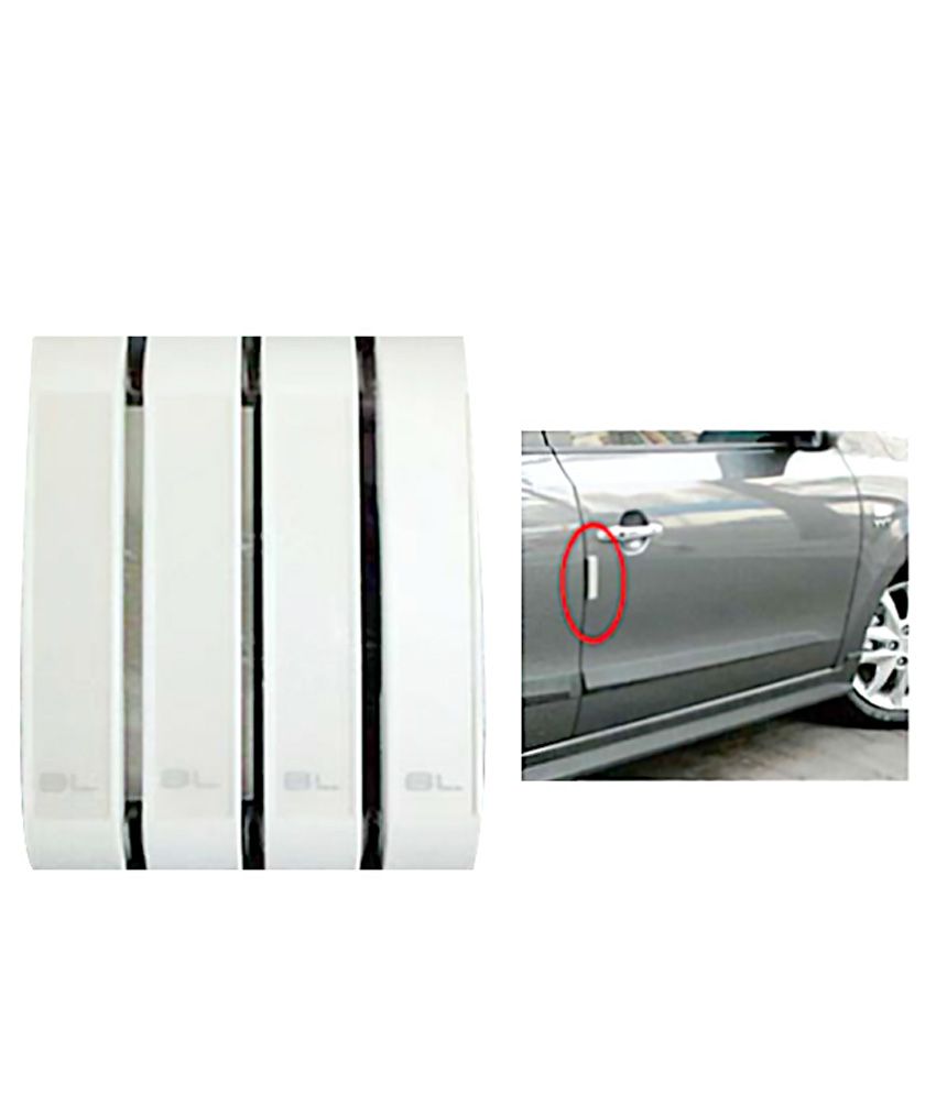 36 OFF on Black Label Plastic Car Door Scratch Guard For Maruti