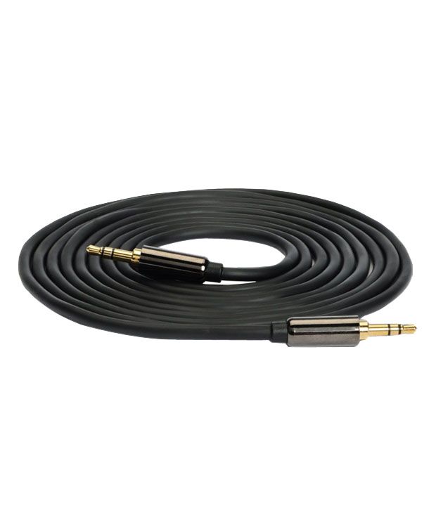 Takecare Rubber Car Auxilliary Cable For Maruti Wagon R Old 2002-2009 - Black available at snapdeal for Rs.202