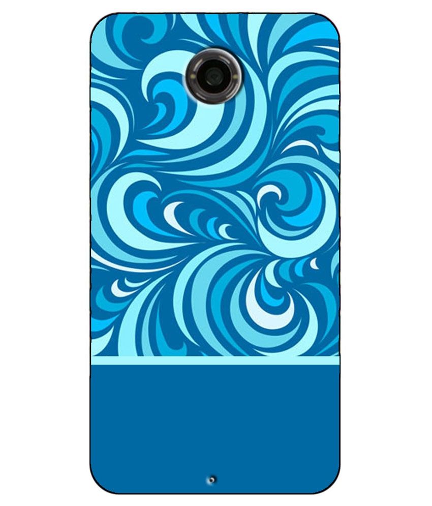 Zapcase Printed Back Cover For Google Nexus 6 - Multicolour available at snapdeal for Rs.406