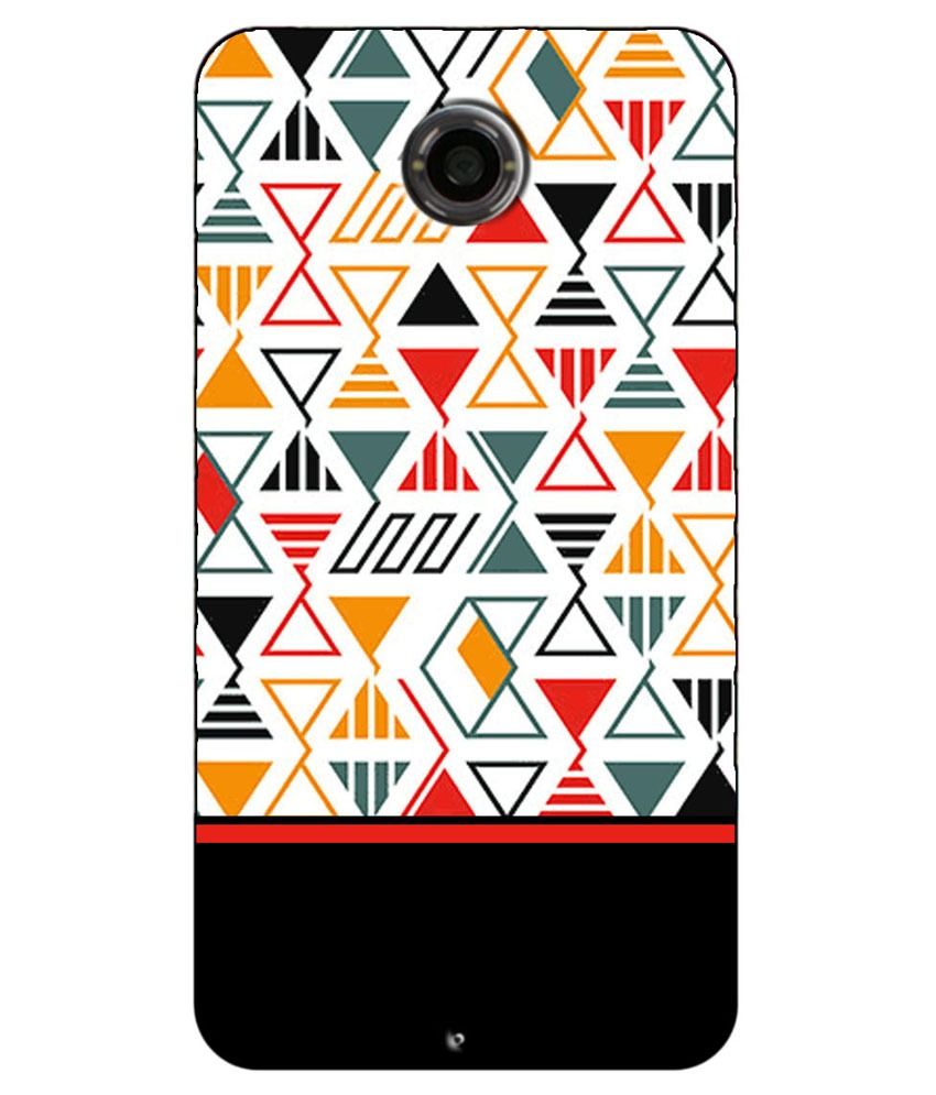 Zapcase Printed Back Cover For Google Nexus 6 - Multicolour available at snapdeal for Rs.406