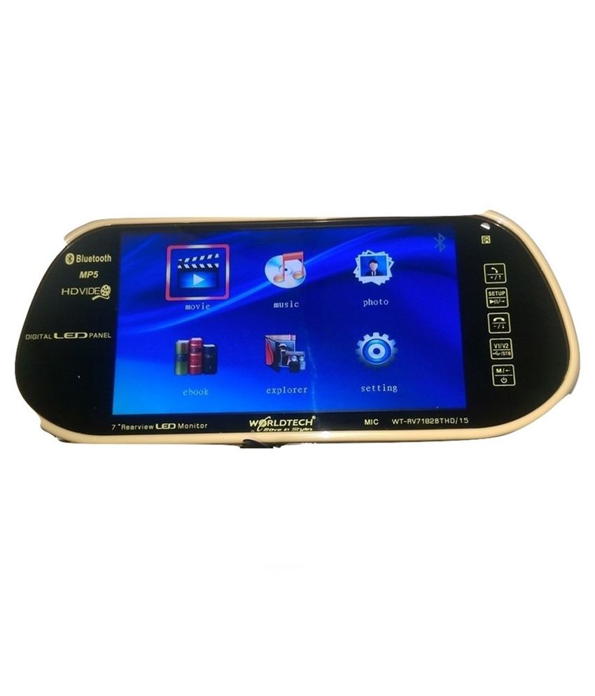 Worldtech Rear View Mirror With Night Vision Camera