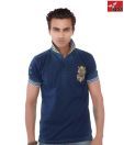 DXI Royal Blue Cotton T-Shirt