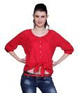 Mishka Coral Red Top