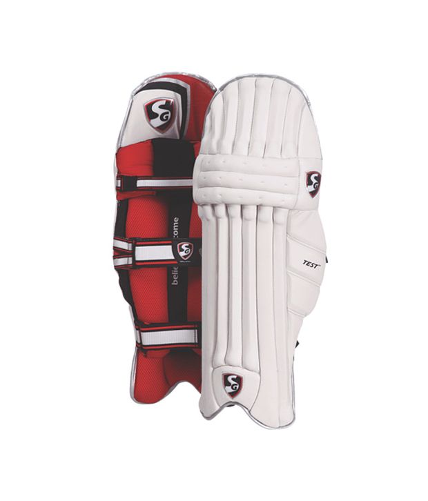 sg test cricket pads