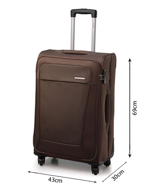 24% OFF on Carlton Omega Spinner Trolley Case 69 Cm Khaki on