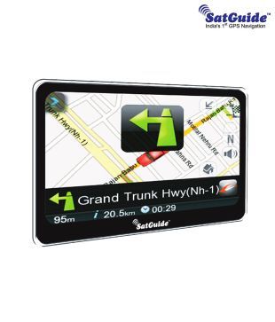 SatGuide - 4.3'' Premium Navi with  Bluetooth (SatGuide map upgrade  worth Rs 990 free)