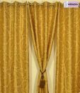 ARIANA Paisley Golden XL Door Curtains