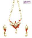 Niharikaa Pearls Ravishing Necklace Set