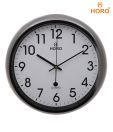 Horo Grey Chrome Wall Clock