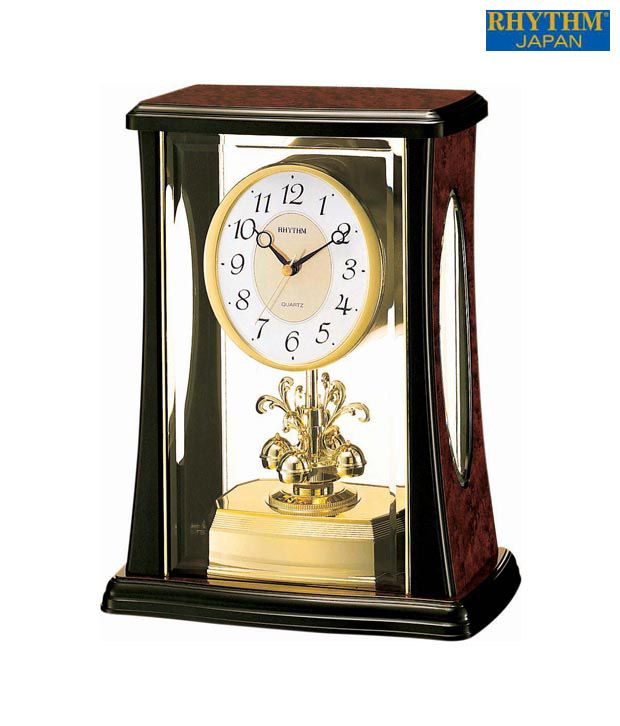 Rhythm Rotating Pendulum Table Clock Buy Rhythm Rotating Pendulum